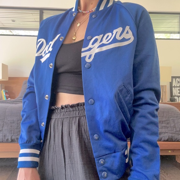 Vintage ‘Dodgers’ Baseball Jacket - Picture 3 of 3